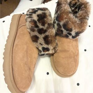 Uggs Cheetah Print Boots
